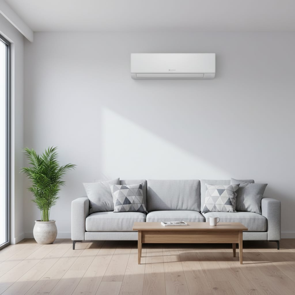 Pose soignée d'un système de climatisation